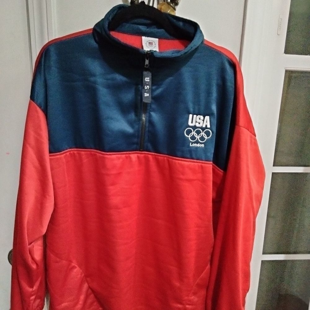 USA 2012 London Olympics Quarter Zip Pullover
